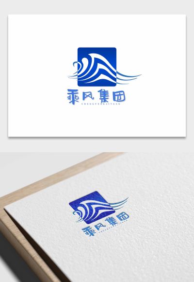 蓝色海浪logo